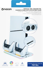 Soporte Nacon Vertical Usb/ Cooling Fan Charger Stand (slim) Playstation 5 PS5